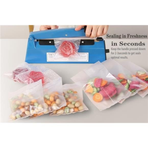 Impulse Heat Sealer ManualBags Sealer Heat Sealing Machine 12Inch Impulse Sealer - Picture 2 of 6